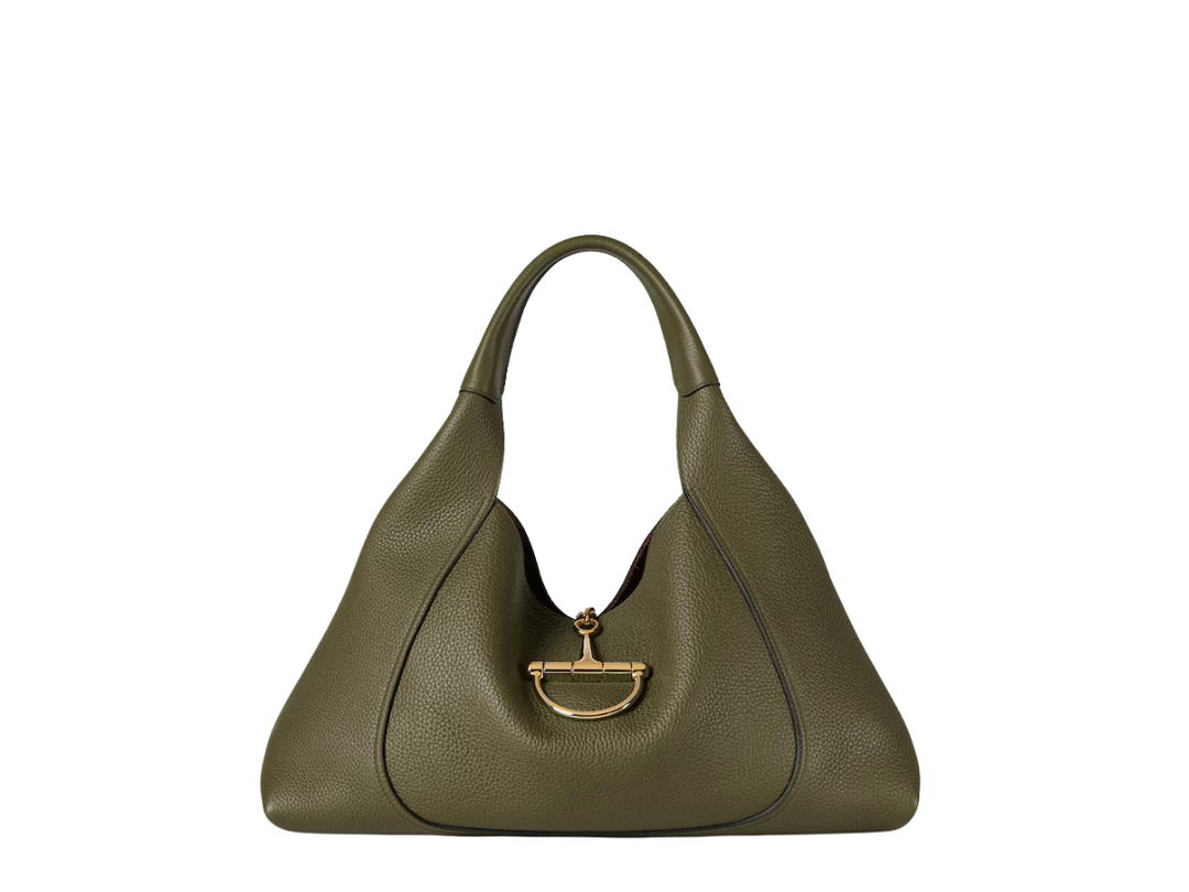 Gucci Gucci Softbit Maxi Shoulder Bag Dark Green
