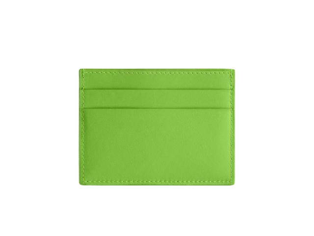 Balenciaga Balenciaga x Automobili Lamborghini Card Holder In Green Smooth Calfskin - view 2