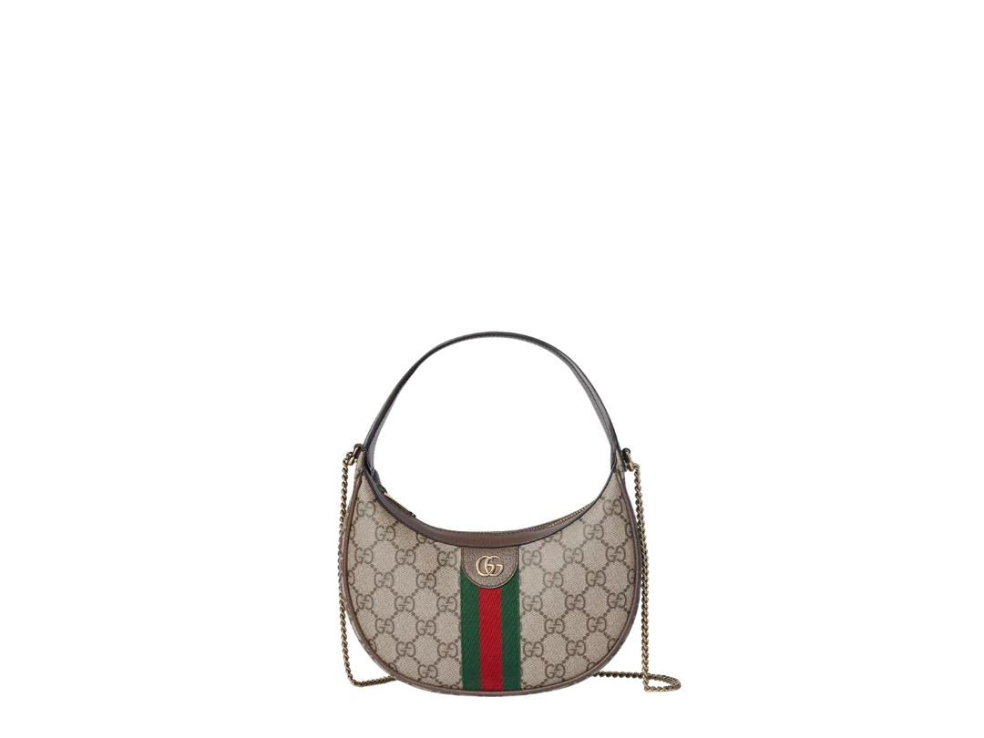 Gucci Gucci Ophidia Small Shoulder Bag Brown
