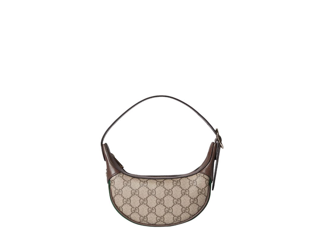 Gucci Gucci Ophidia Small Shoulder Bag  Beige
