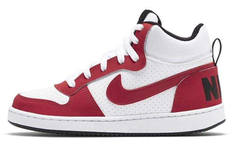 Nike Nike Court Borough Mid Gym Red White GS