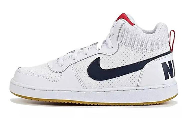 Nike Nike Court Borough Mid White Obsidian GS