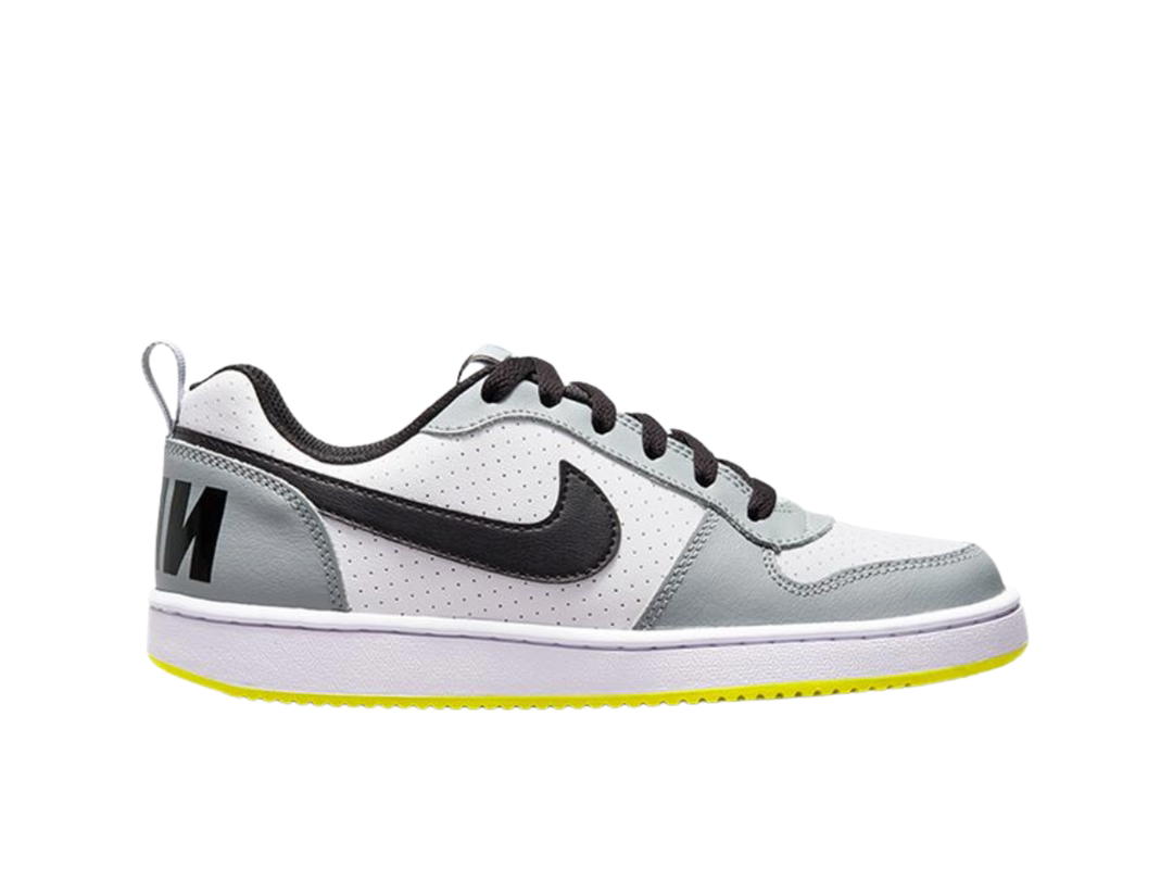Nike Nike Court Borough Low White Black Wolf Grey (GS)