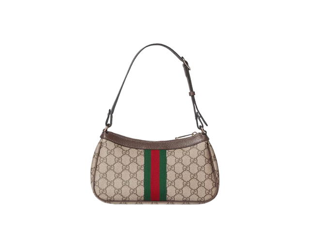 Gucci Gucci Ophidia Small Shoulder Bag Beige - view 2