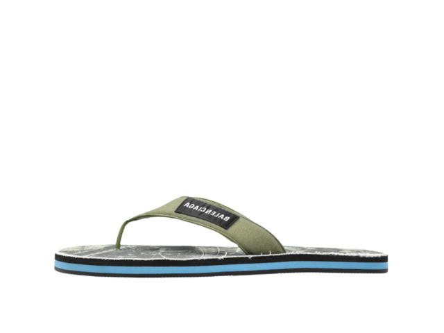 Balenciaga Balenciaga Flip-flops Logo Green - view 2