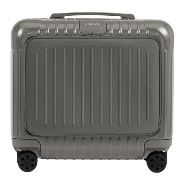 Rimowa RIMOWA ESSENTIAL SLEEVE Polycarbonate Suitcase Luggage 16 Inch Unisex Glossy Slate Gray - view 1