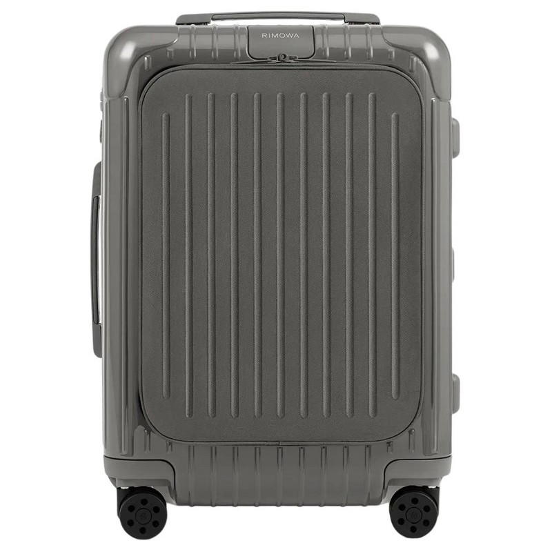 Rimowa RIMOWA ESSENTIAL SLEEVE Polycarbonate Trolley Bag 21 Inch Unisex Bright Gray