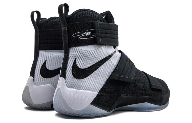 Nike Nike Zoom Soldier 10 Basketball Shoes Men Black/White - view 5