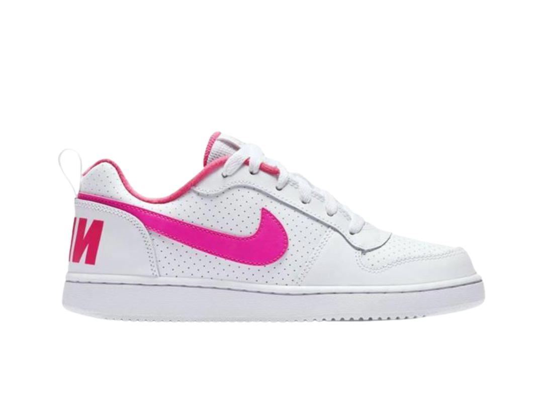 Nike Nike Court Borough Low White Pink Blast (GS)