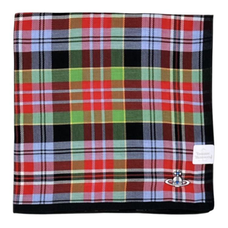 Vivienne Westwood Vivienne Westwood 100% Cotton Silk Scarves Women's Black