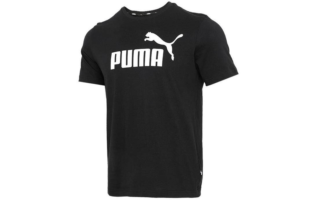 Puma Puma Set-in Sleeve T-Shirt Men's Black
