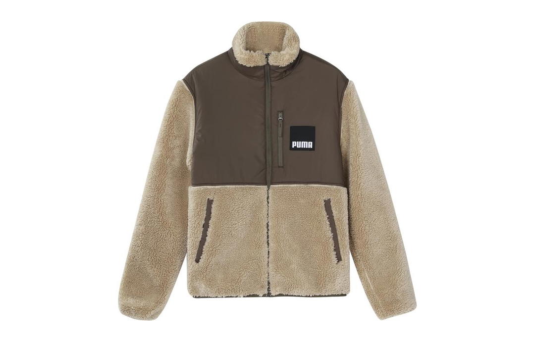 Puma Puma Velvet Jackets Men Brown
