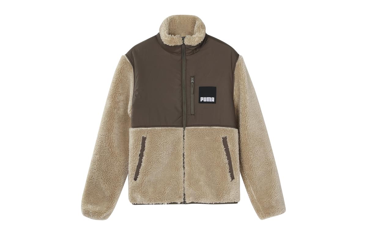 Puma Puma Velvet Jackets Men Brown