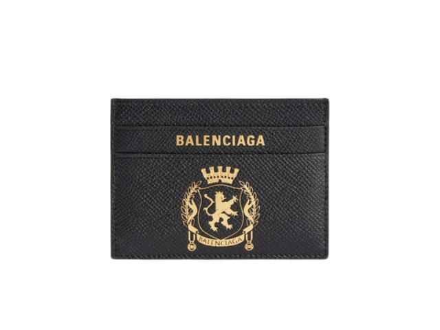 Balenciaga Balenciaga Passport Card Holder Black - view 1