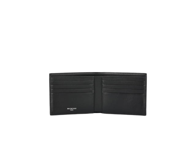 Balenciaga Balenciaga Men's Passport Square Folded Wallet Black - view 3