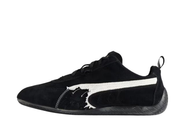 Balenciaga Balenciaga Speedcat Suede Balenciaga Black White - view 2
