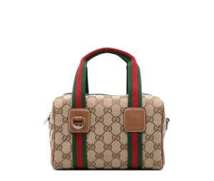 Buy Gucci GG Supreme Mini Canvas Top Handle Bag Beige at Sasom – Authentic and Ready to Ship