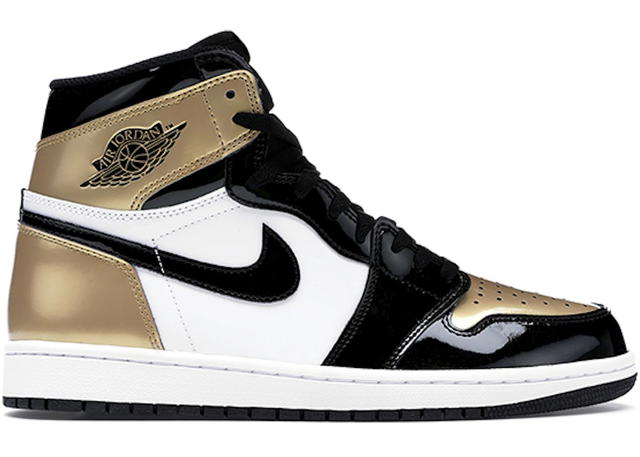 Jordan Jordan 1 Retro High NRG Patent Gold Toe - view 1