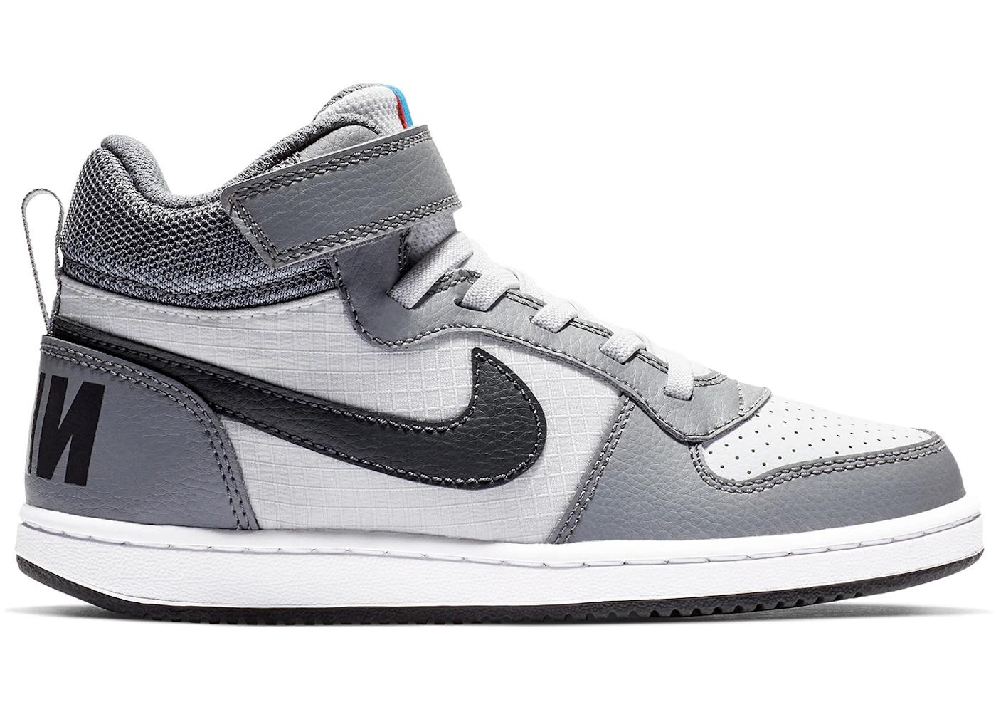 Nike Nike Court Borough Mid Cool Grey Pure Platinum (PS)