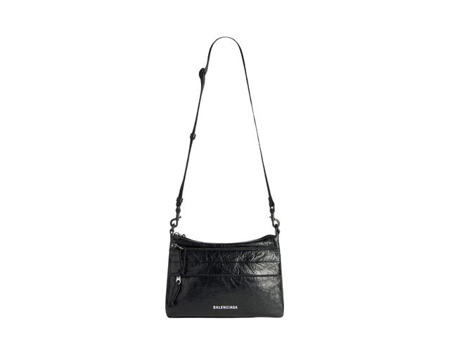 Balenciaga Balenciaga Explorer Double Pouch Messenger Bag Black - view 1
