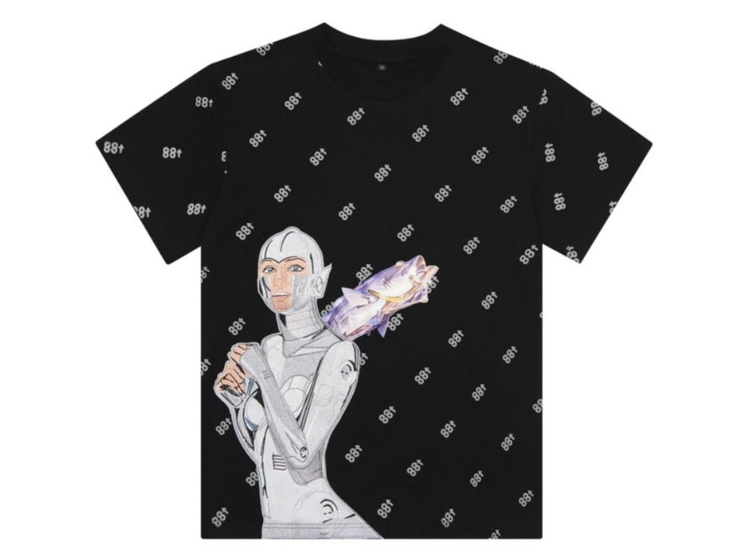 88rising 88rising X Sorayama All Over Logo AR T-Shirt