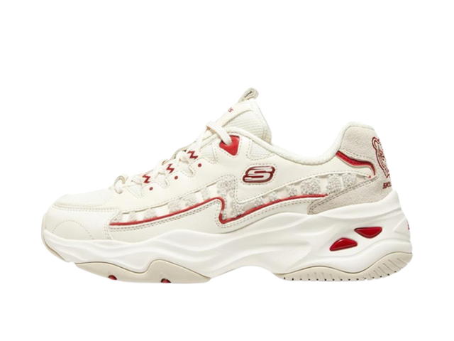 Skechers Skechers D'Lites White Red (Women's) - view 2