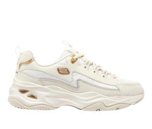 Buy Skechers D'lites 4.0 White Gold (Women's) at Sasom – Authentic and Ready to Ship
