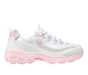 Buy Skechers D'lites 1.0 White Pink (Women's) at Sasom – Authentic and Ready to Ship