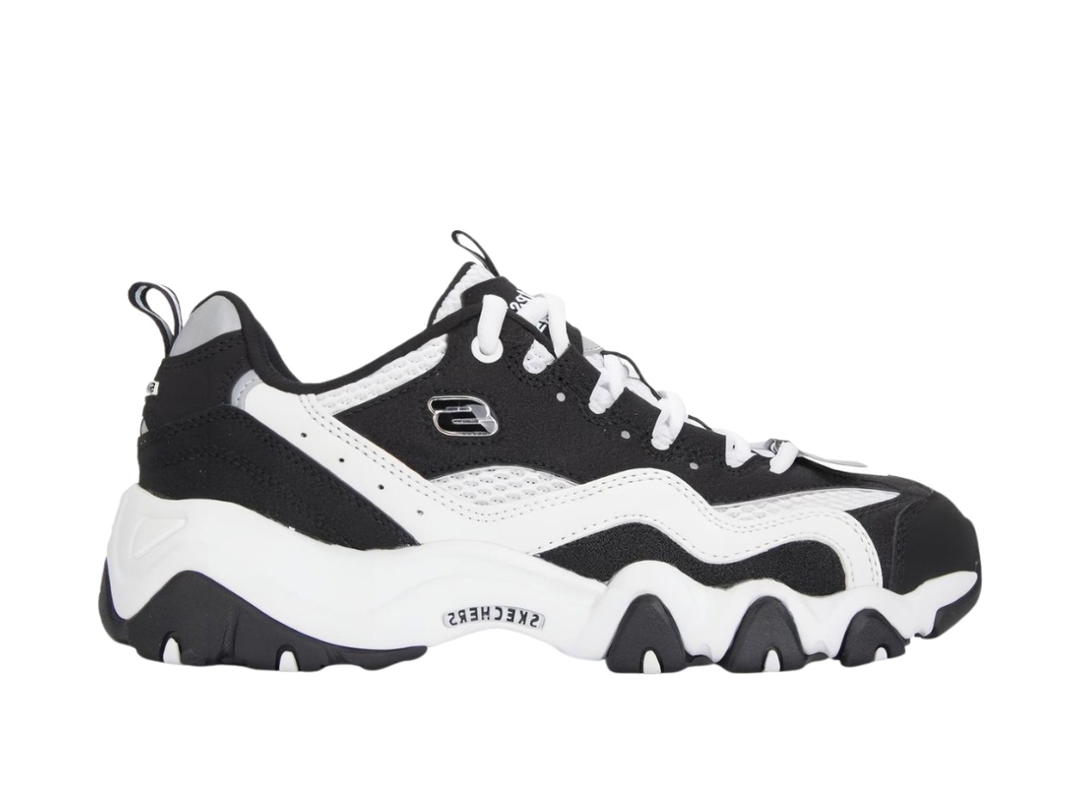 Skechers Skechers Sport D'Lites 2.0 Black White (Women's)