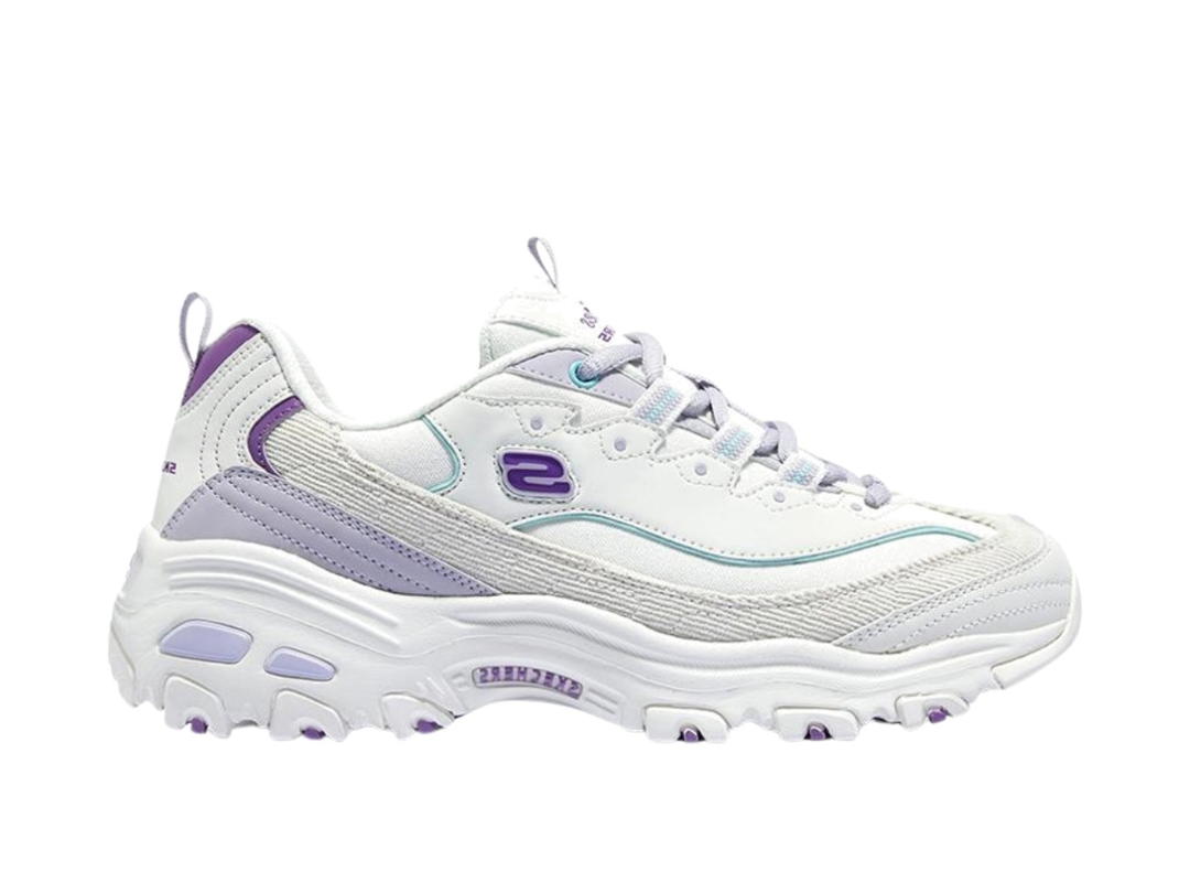 Skechers Skechers D'lites 1.0 Sneakers White Purple (Women's)