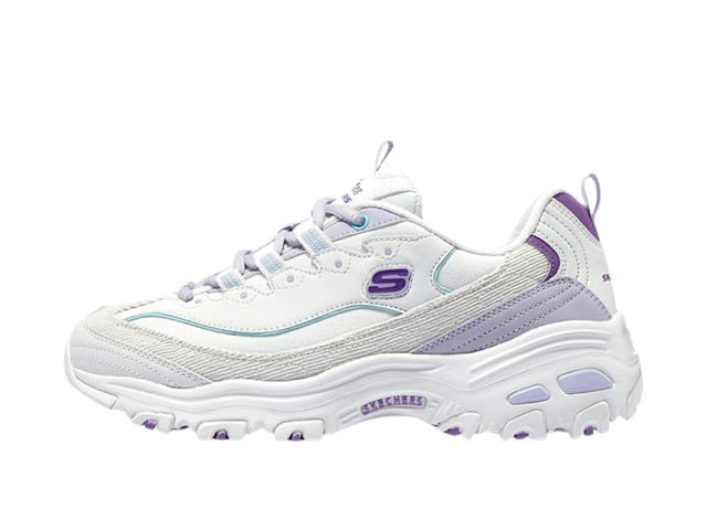 Skechers Skechers D'lites 1.0 Sneakers White Purple (Women's) - view 2