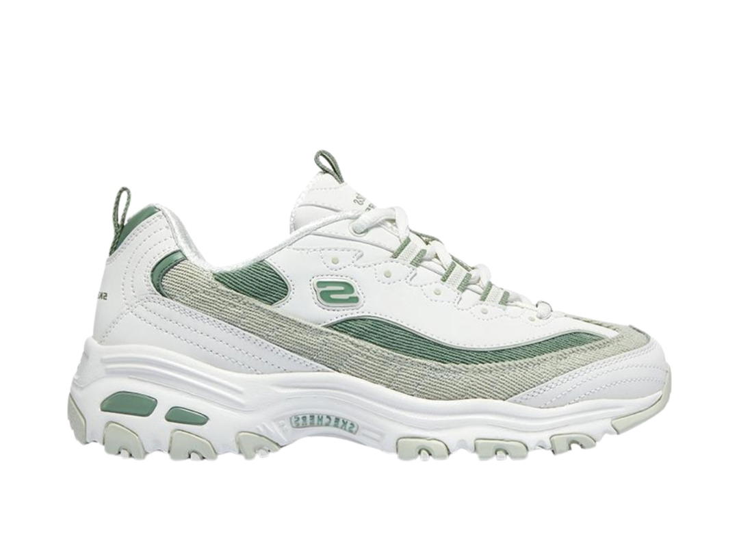 Skechers Skechers Dlites 1.0 White Light Green (Women's)