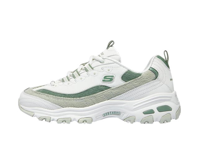 Skechers Skechers Dlites 1.0 White Light Green (Women's) - view 2