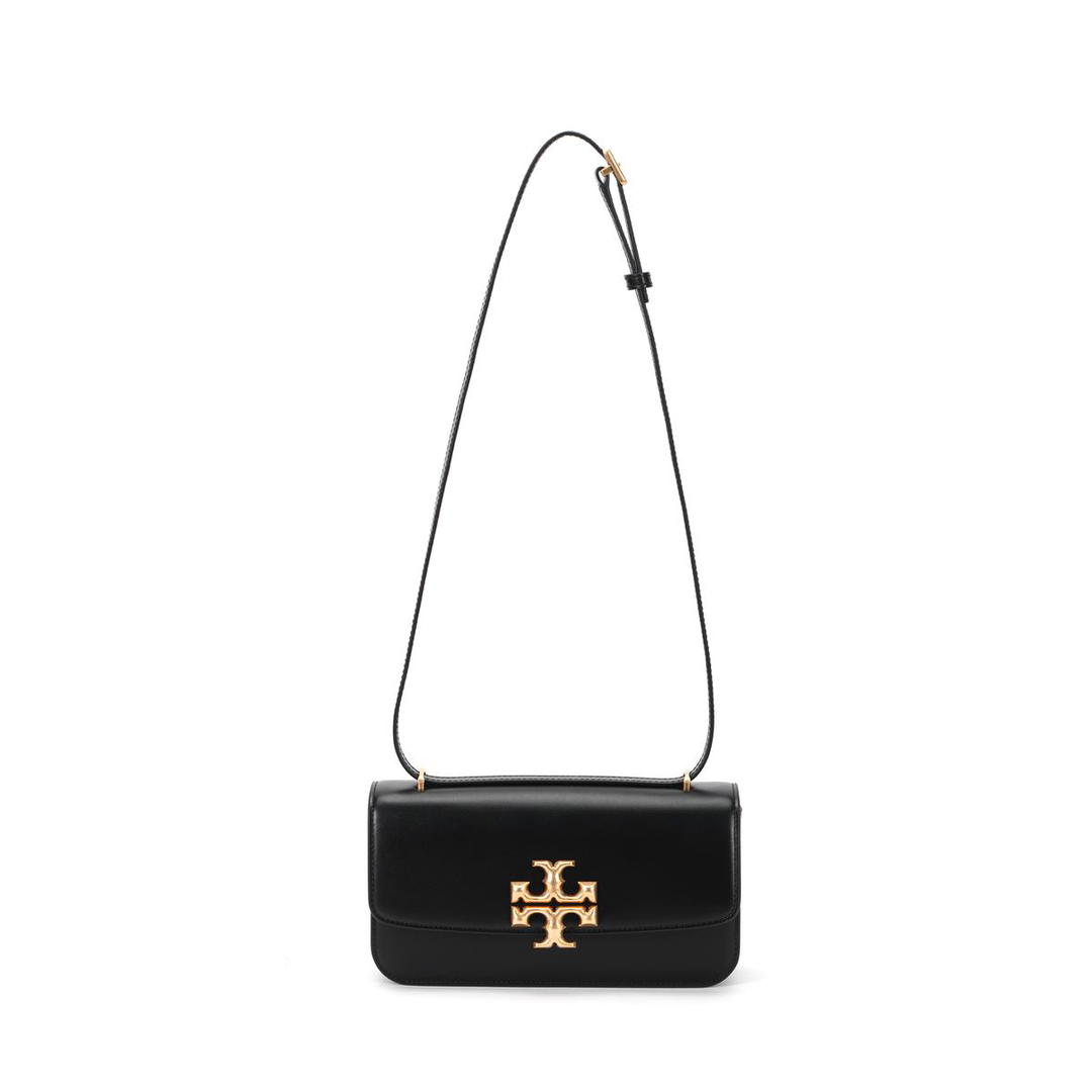 Tory Burch TORY BURCH Eleanor Leather Small Square Bag Shoulder Bag Crossbody Bag Small Size Women's Black