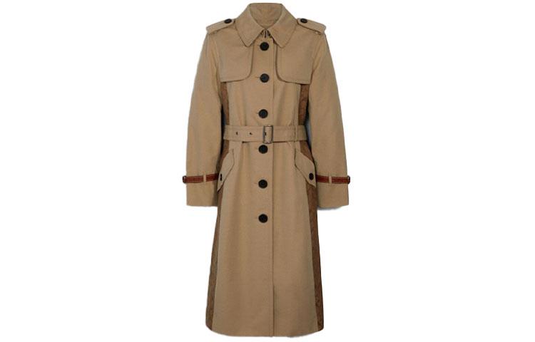 Coach Coach Trench Coat Women's Washed Khaki