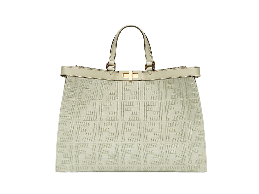 Fendi Fendi Peekaboo Xtote Baggreen Calf Leather  Calf Leather