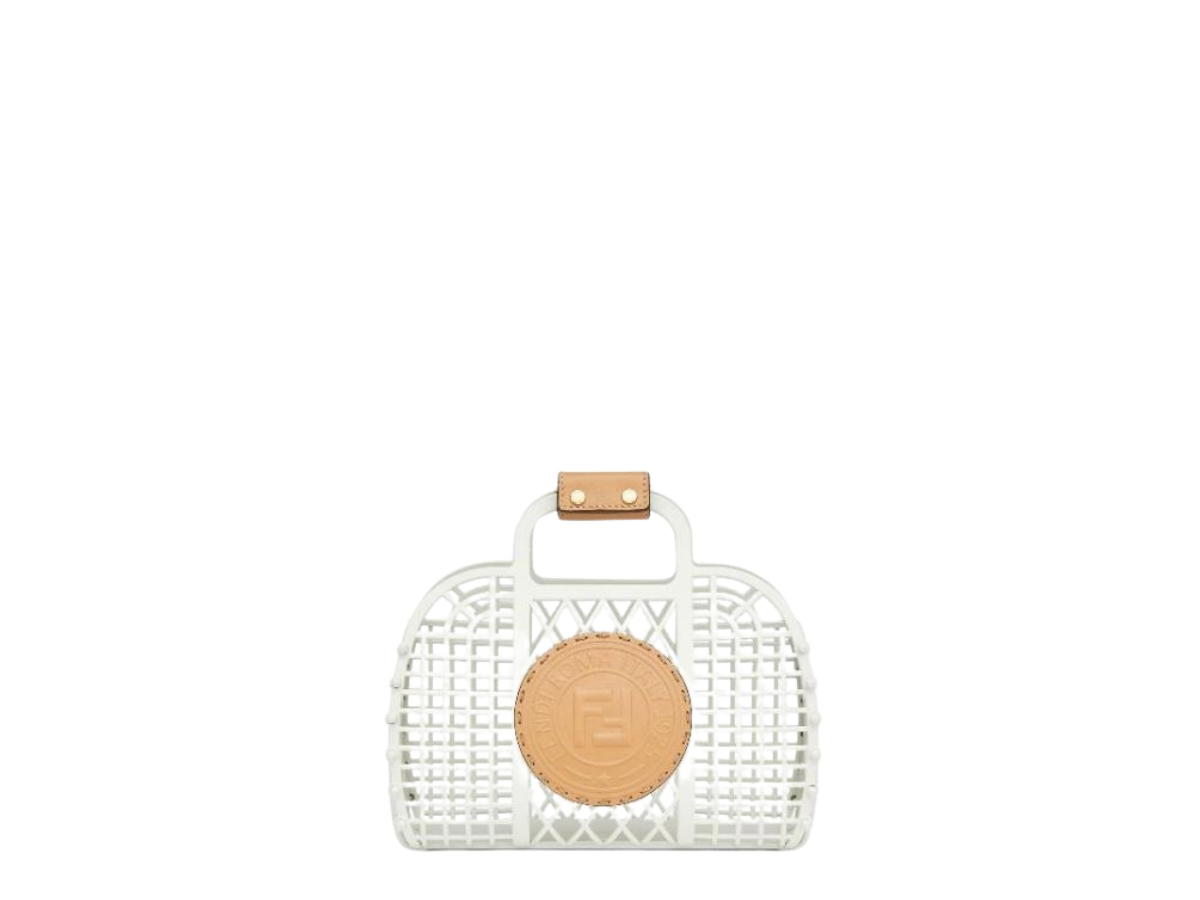 Fendi Fendi Small Fendi Basket Recycled Plastic White