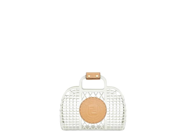 Fendi Fendi Small Fendi Basket Recycled Plastic White - view 2