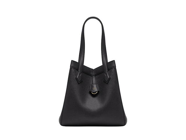 Fendi Fendi Origami Medium Tote Bagblack Calf Leather - view 1