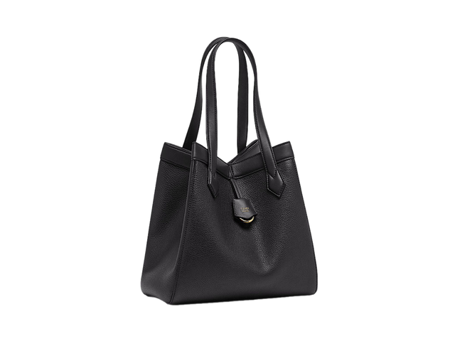 Fendi Fendi Origami Medium Tote Bagblack Calf Leather - view 3