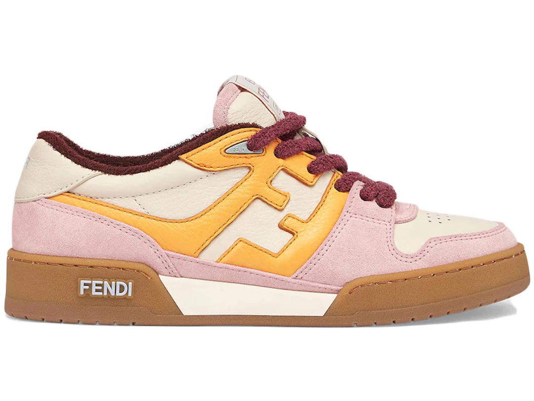Fendi Fendi Match Pink Yellow Suede (Women's)
