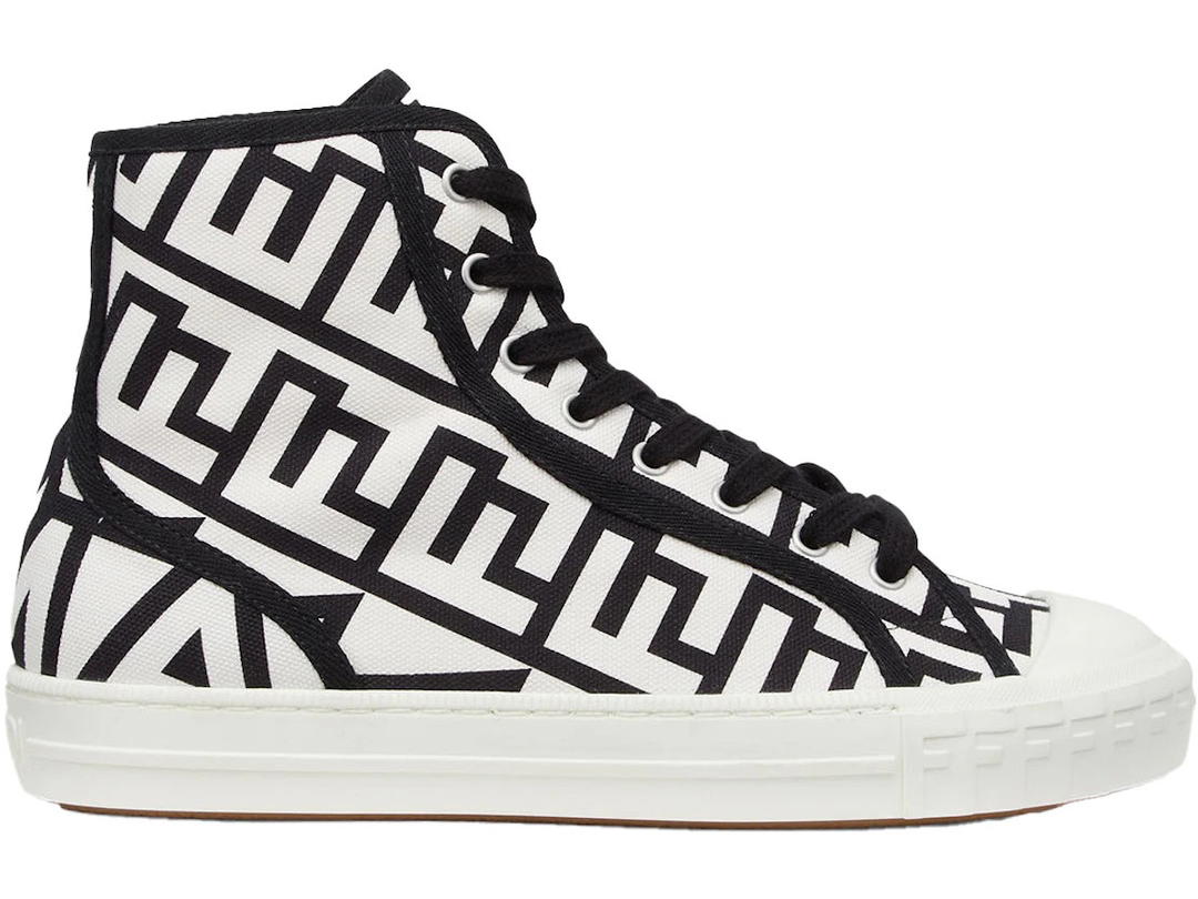 Fendi Fendi by Marc Jacobs Domino High-Tops Black White Canvas