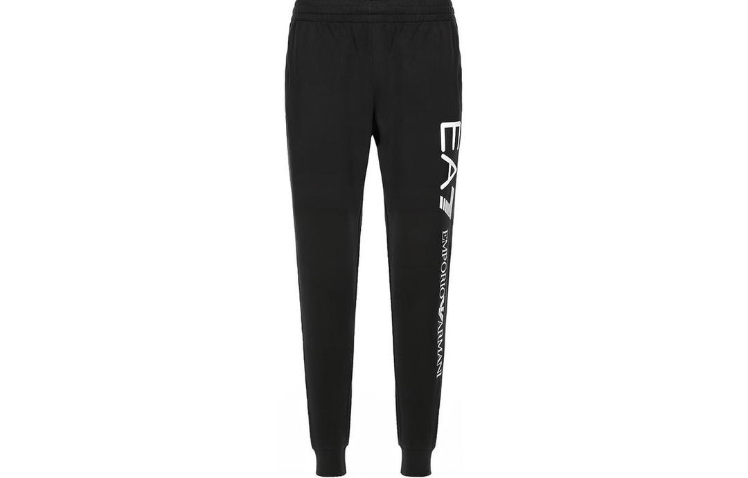 Emporio Armani EMPORIO ARMANI Logo print Cotton Track Pants