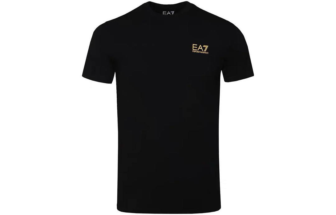 Emporio Armani EMPORIO ARMANI Logo Detailed Crewneck T Shirt