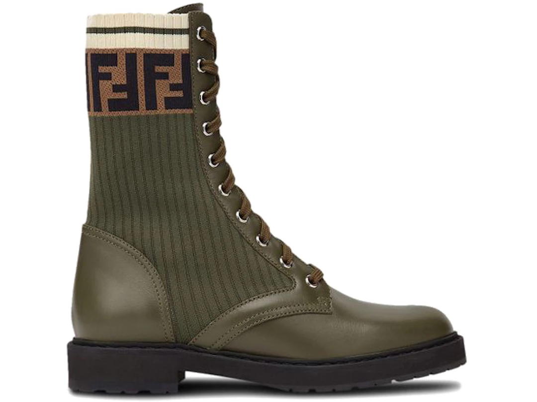Fendi Fendi Rockoko Boots Green (Women's)