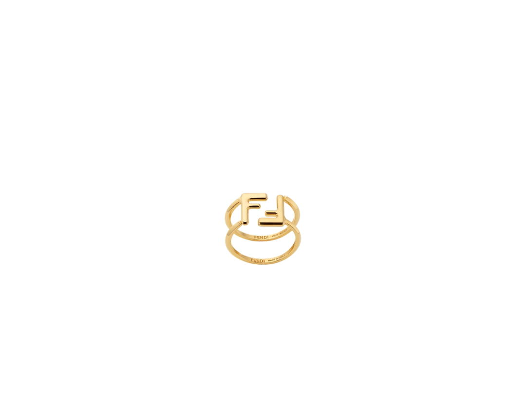 Fendi Fendi FF Rings Gold