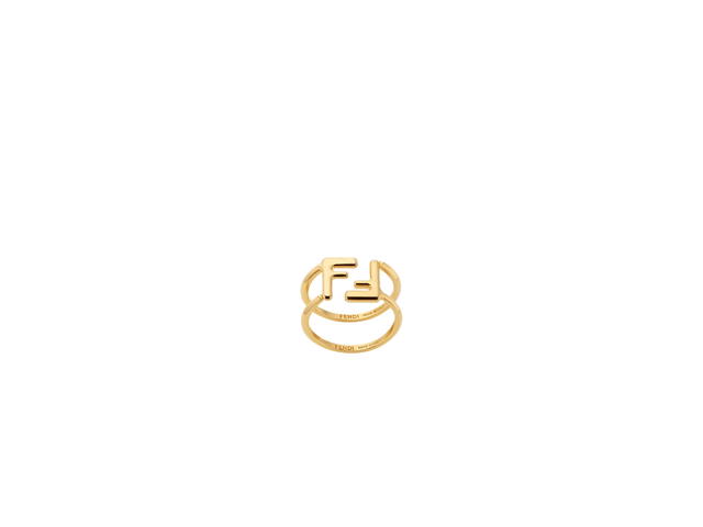 Fendi Fendi FF Rings Gold - view 1