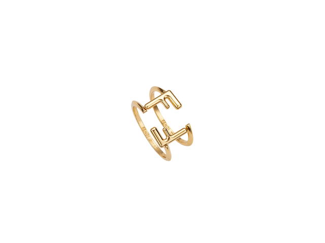 Fendi Fendi FF Rings Gold - view 2