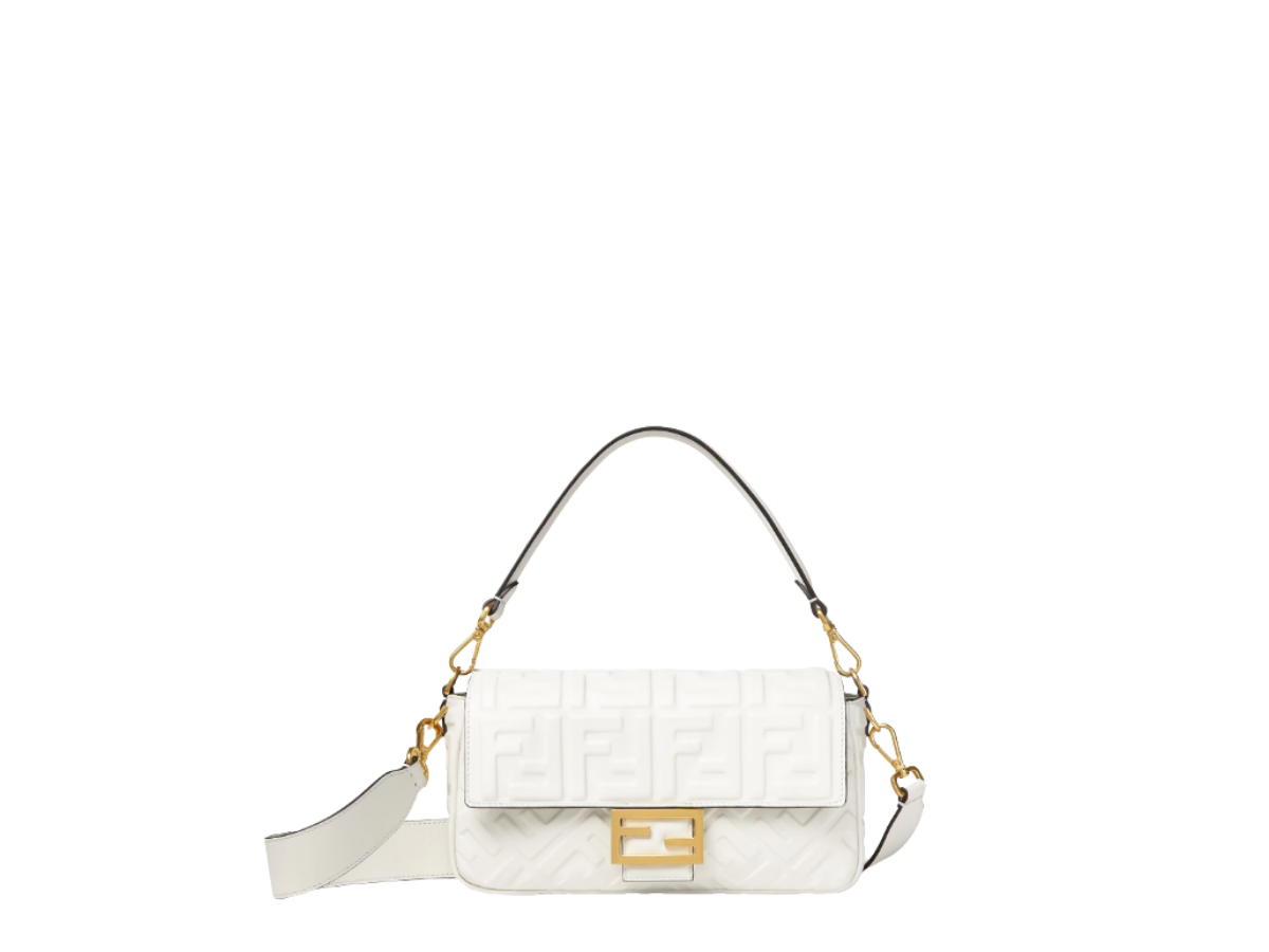 Fendi Fendi Baguette Bag White