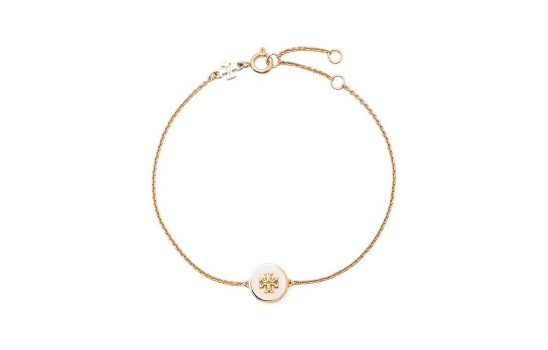 Tory Burch Tory Burch Kira Logo Pendant Chain - Gold